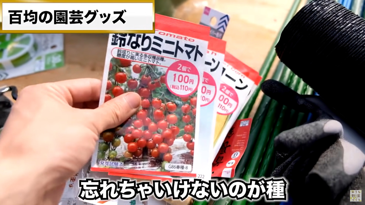 100円ショップの家庭菜園グッズだけで庭や畑で野菜を育てる方法(11)